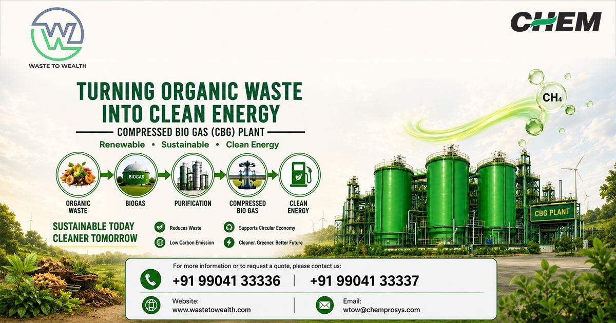 Turning Organic Waste into Clean Energy: How Compressed Biogas Plants Create Sustainable Value